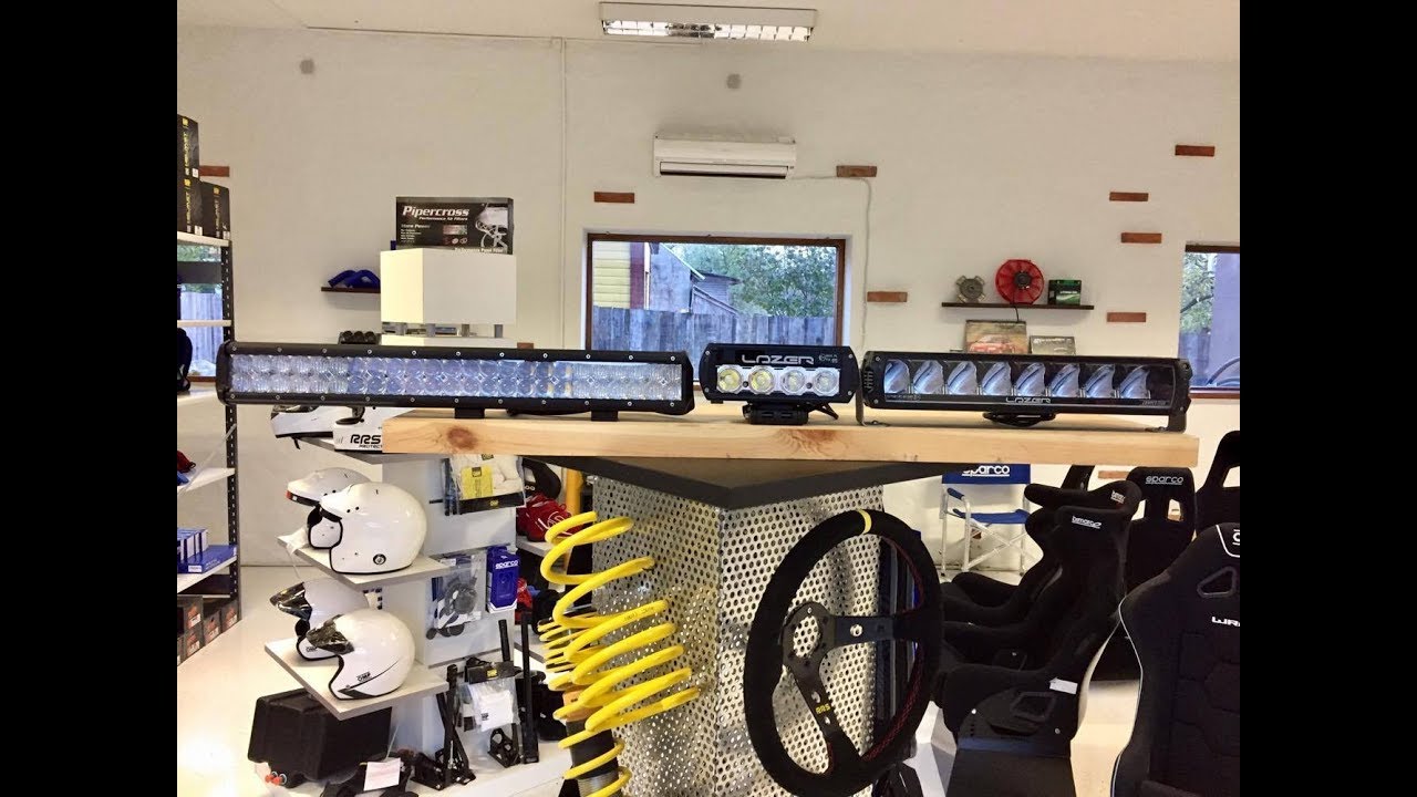 Ebay LED BAR vs Lazer ST4 vs Lazer Triple-R 1000 Competition