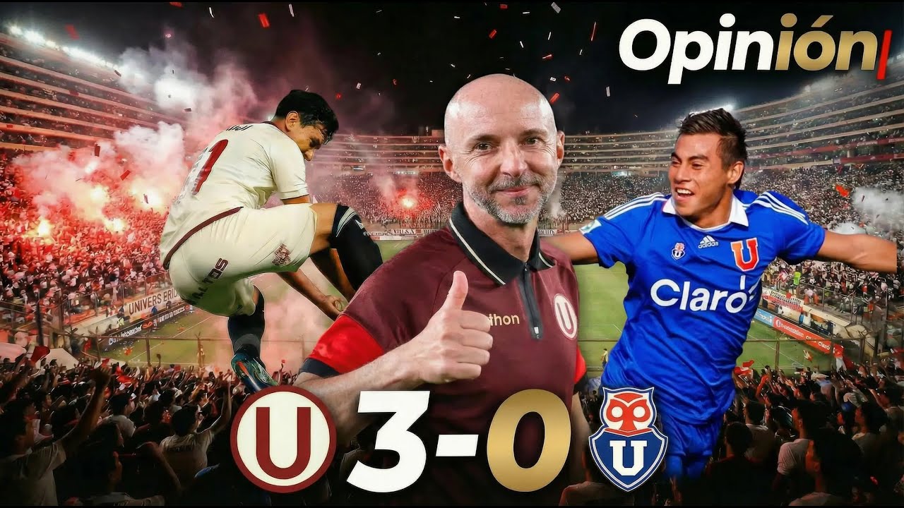 NOCHE MÁGICA EN EL MONUMENTAL💫 UNIVERSITARIO 3-0 U DE CHILE SE VIENE EL TETRA?⭐