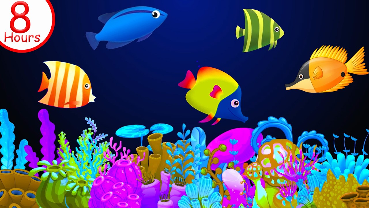 Bedtime Lullabies and Calming Undersea Animation ♫ Baby Lullaby #179