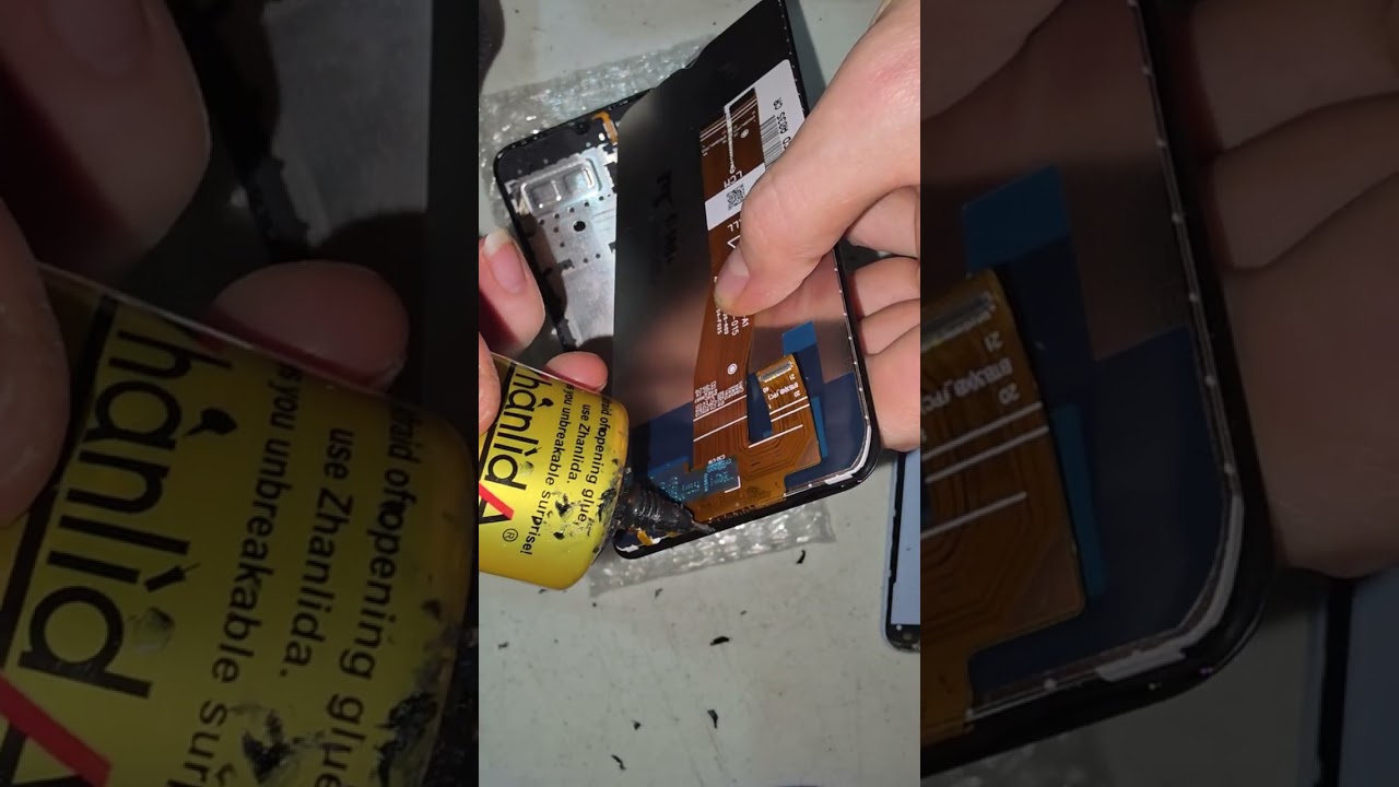 Samsung a04e, cambio de pantalla 