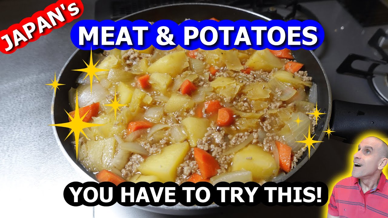 Meat & Potatoes, Japanese Style (How to Make Nikujaga)