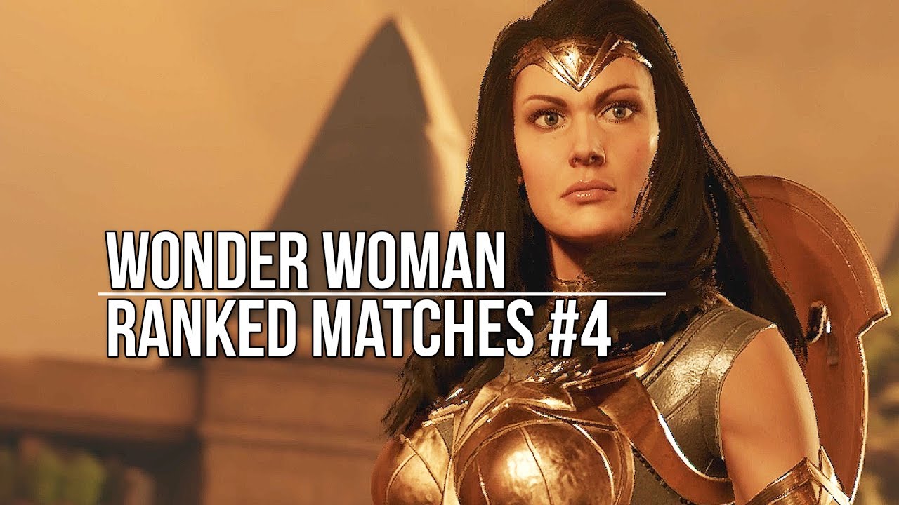 Injustice 2: Wonder Woman Ranked Matches #4