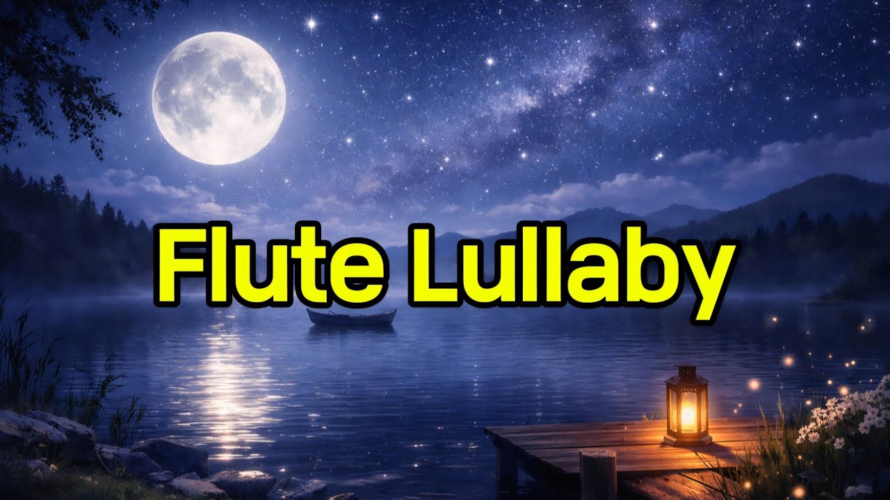 수면치유. 플릇자장가. 힐링음악. Flute Lullaby 🌙 Relaxing Sleep Music for Deep Rest
