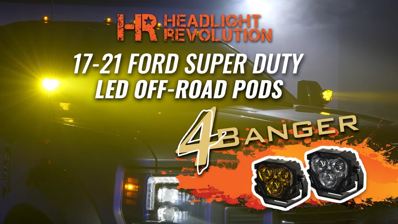 2017 - 2021 Ford Super Duty Morimoto 4Banger Install & Review | Headlight Revolution