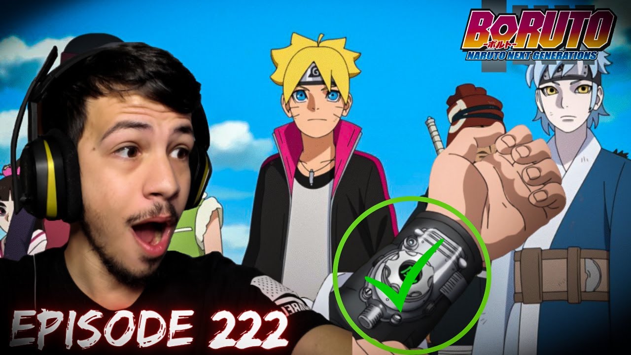 NINJA TOOLS ARE ALLOWED NOW!? || Boruto Episode 222 Reaction