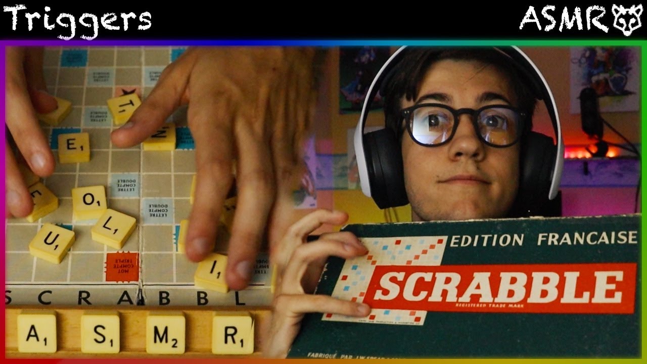 #ASMR Relaxation avec le SCRABBLE