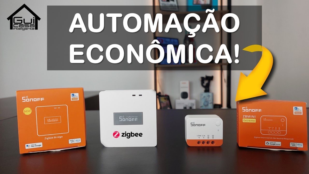 Rele ou Módulo SEM NEUTRO e BARATO da Sonoff compatível com Google Home e Amazon Alexa