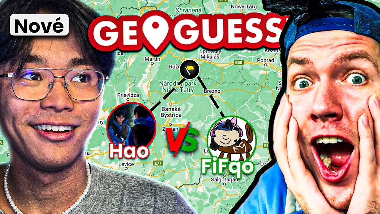 AZIAT VS SLOVÁK, KTO POZNÁ LEPŠIE SLOVENSKO? GeoGuessr s @FiFqoYT