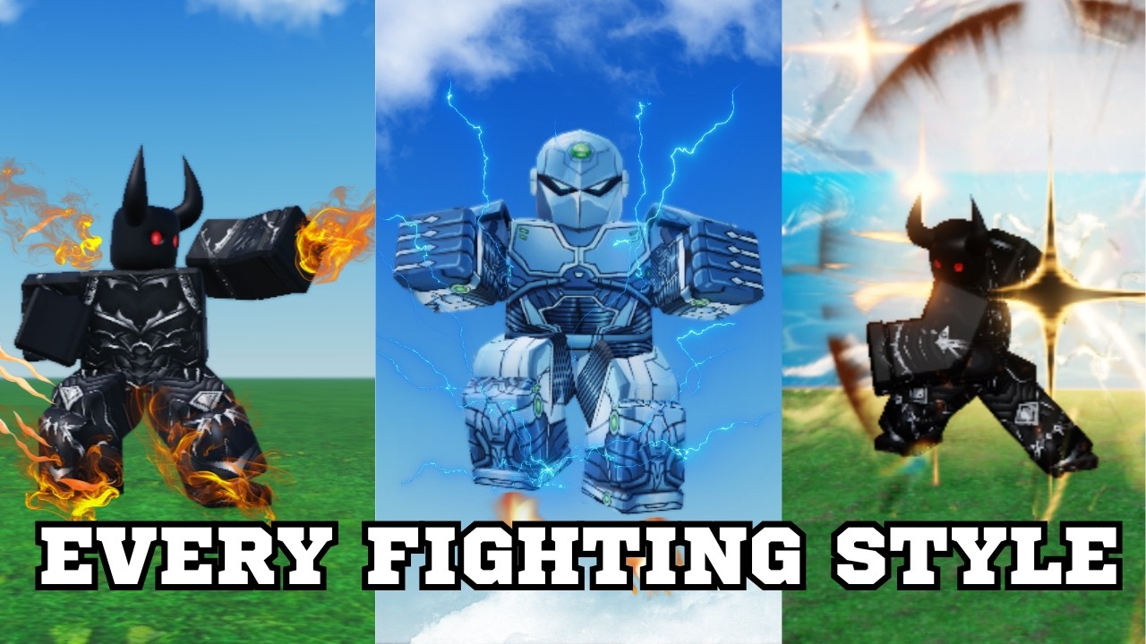 Every Fighting Style Full Showcase [King Legacy]