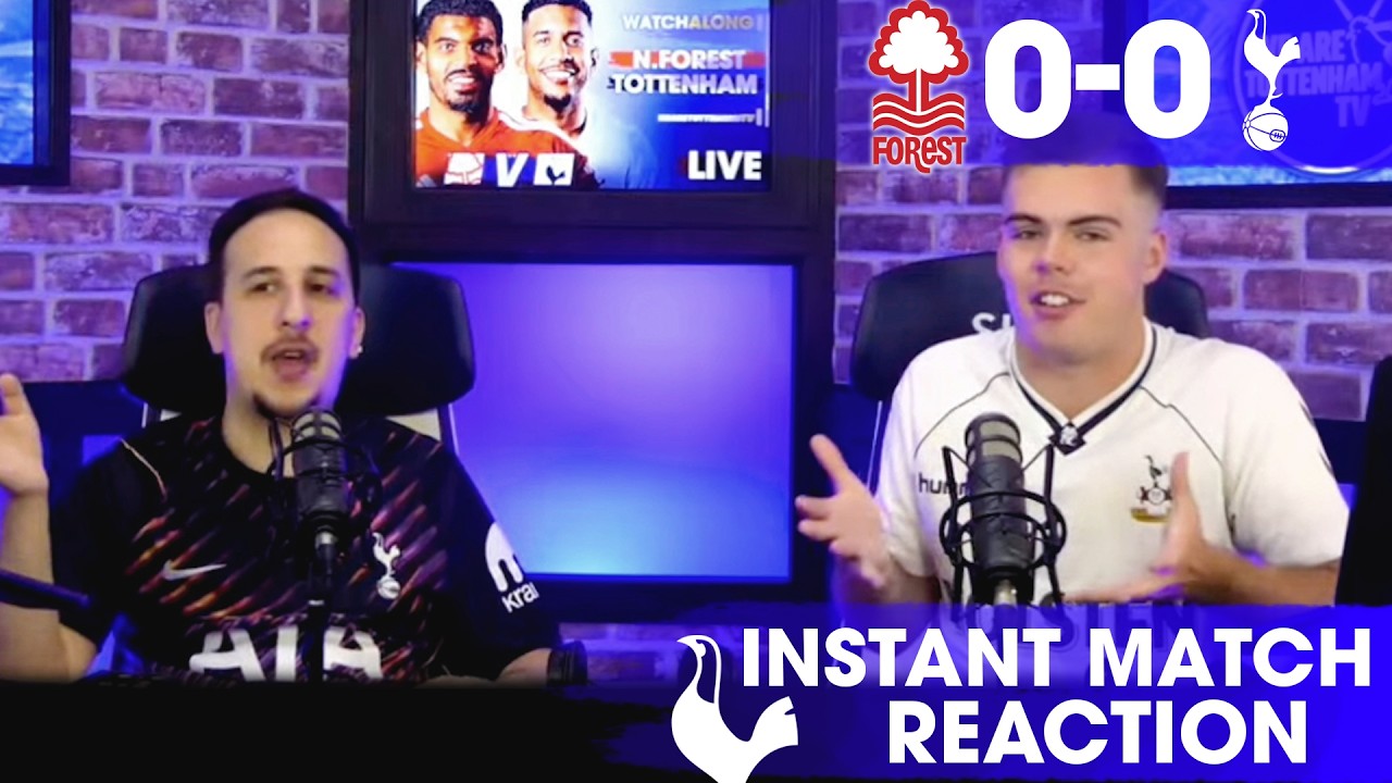 &ldquo;THIS IS STARTING TO BECOME A REAL CONCERN!&rdquo; - N. Forest 0-0 Tottenham [INSTANT MATCH REACTION]