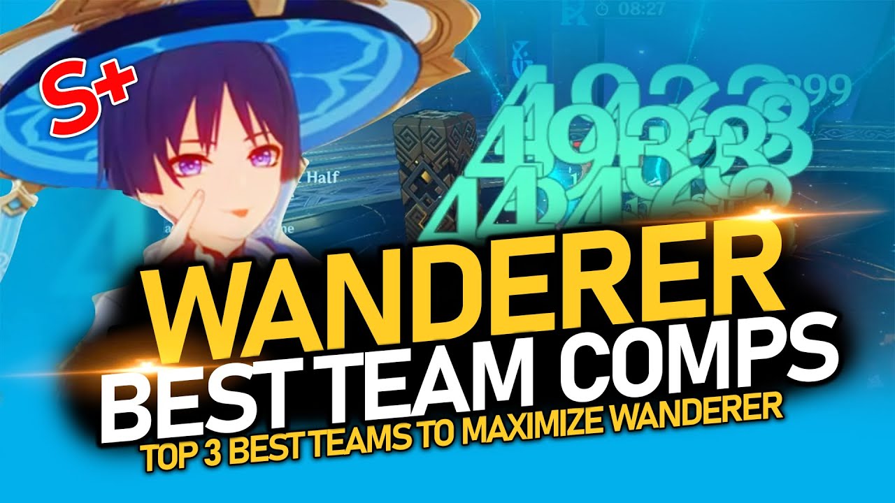 WANDERER GUIDE: TOP 3 Best Team Comps to Maximize Damage! | Genshin Impact