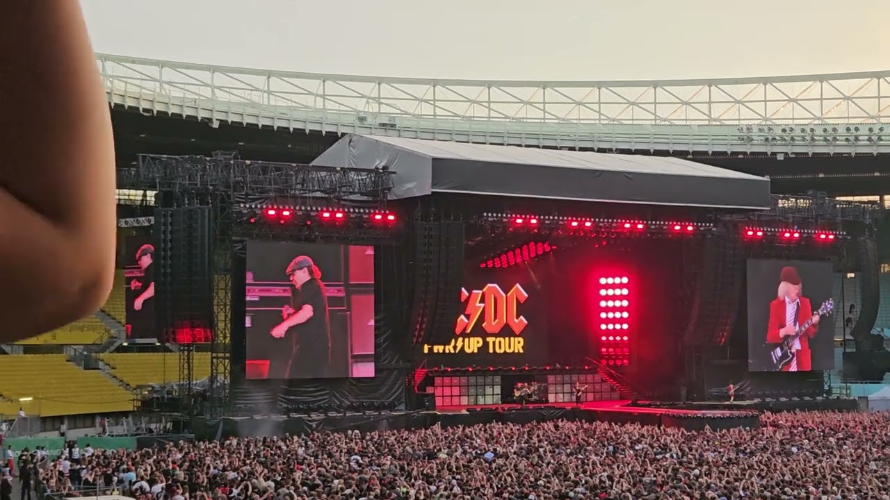 AC/DC, Opening/If You want Blood You got It, Wien, 26.6.2024, Ernst-Happel-Stadion. #acdc
