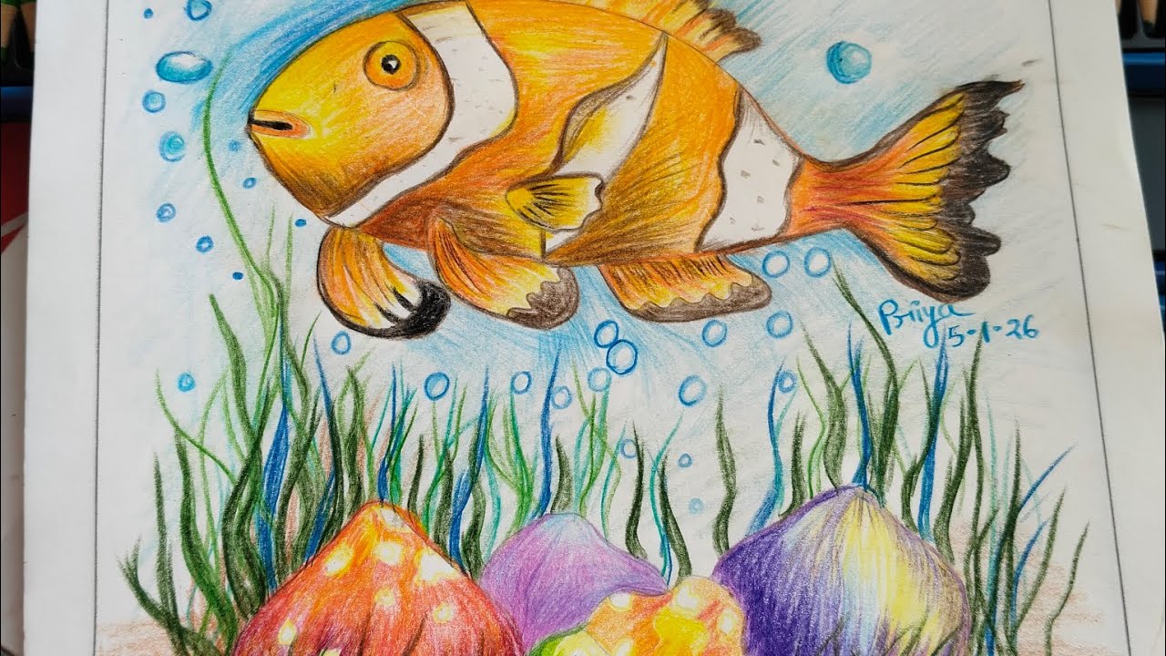 “Underwater Harmony”@priyachatterjee322 Art in stillness