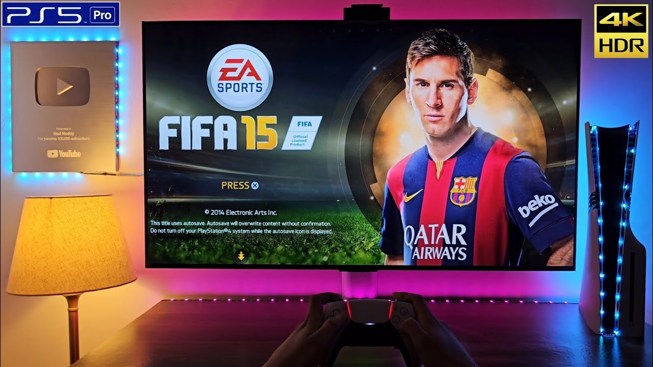 FIFA 15 on PS5 PRO | Nostalgia 🥺