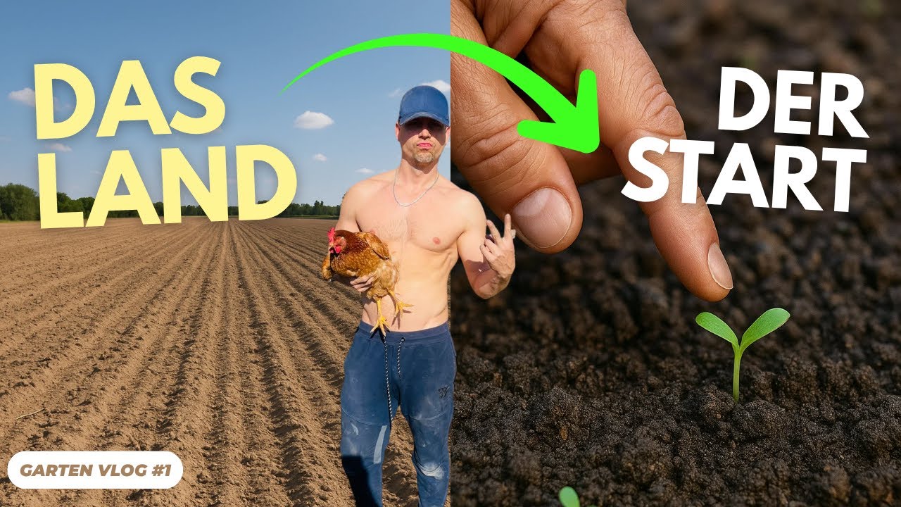 DAS ERSTE VIDEO - GARTEN V-LOG #1