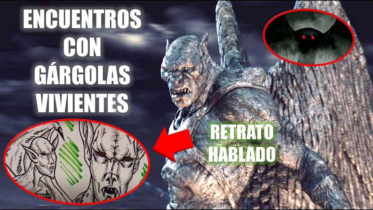 Encuentros con G&aacute;rgolas Vivientes | Pruebas en Video | G&aacute;rgolas Captadas en Video | Criptozoolog&iacute;a