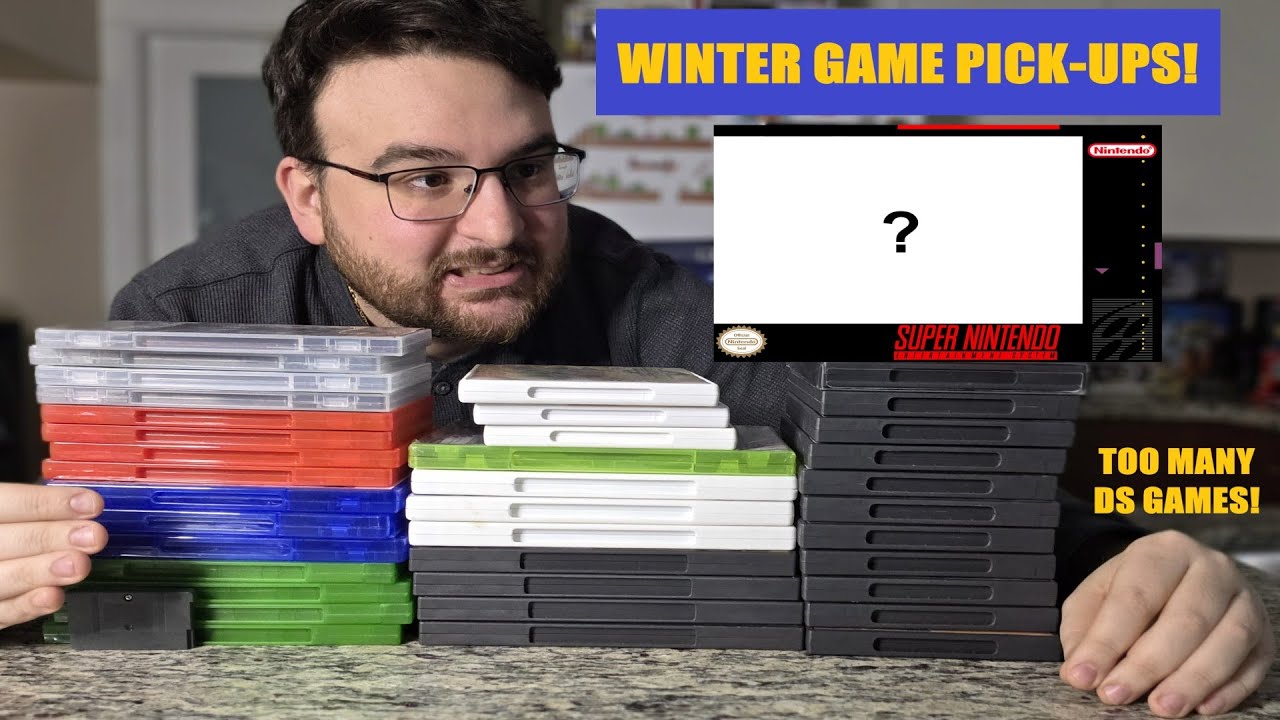 Biggest Game Haul Yet! DS, Wii, Switch & MORE!