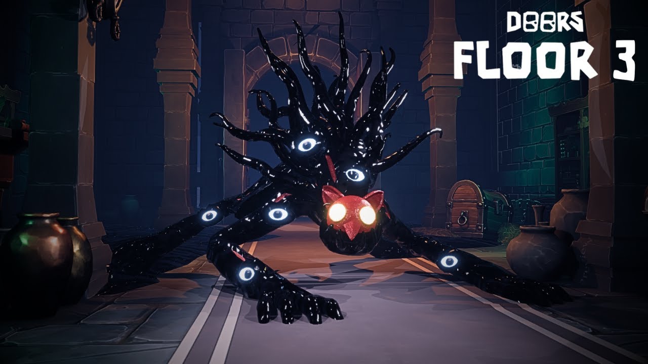 DOORS FLOOR 3 Update - El Goblino Got INFECTED by SEEK [Gameplay 27]