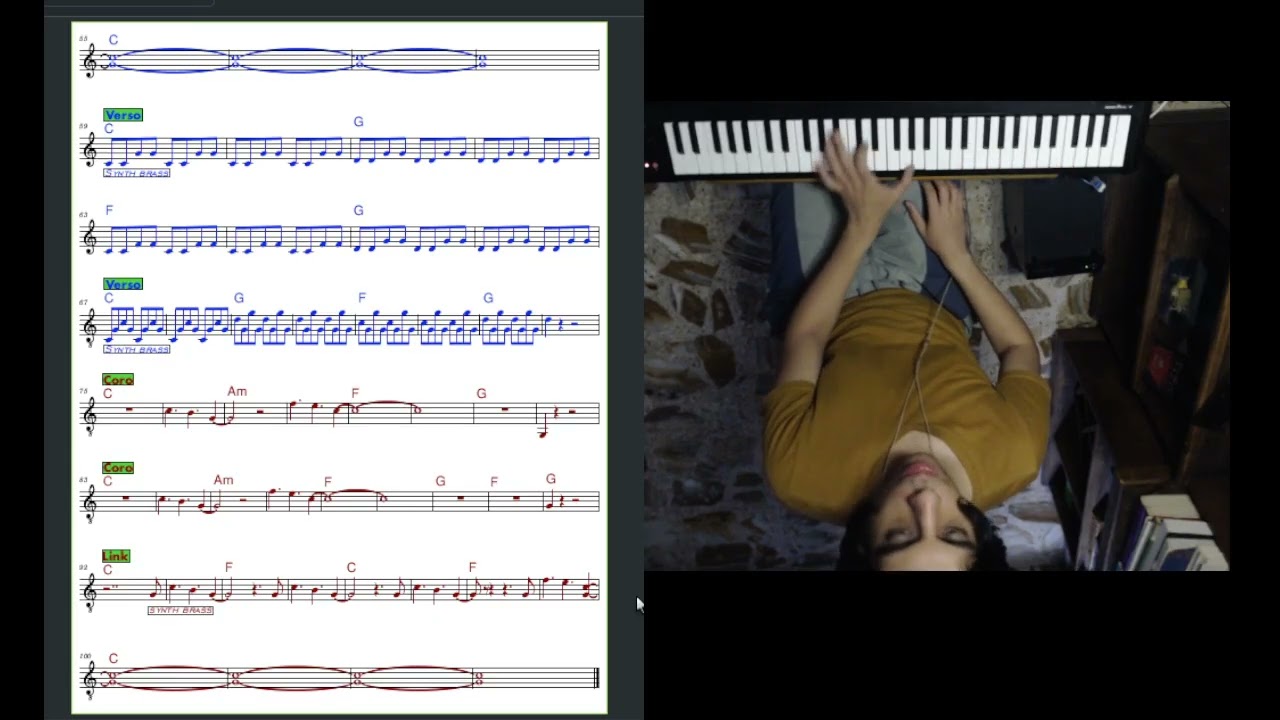 Amame Hasta Con los Dientes (Timbiriche) | playalong teclado