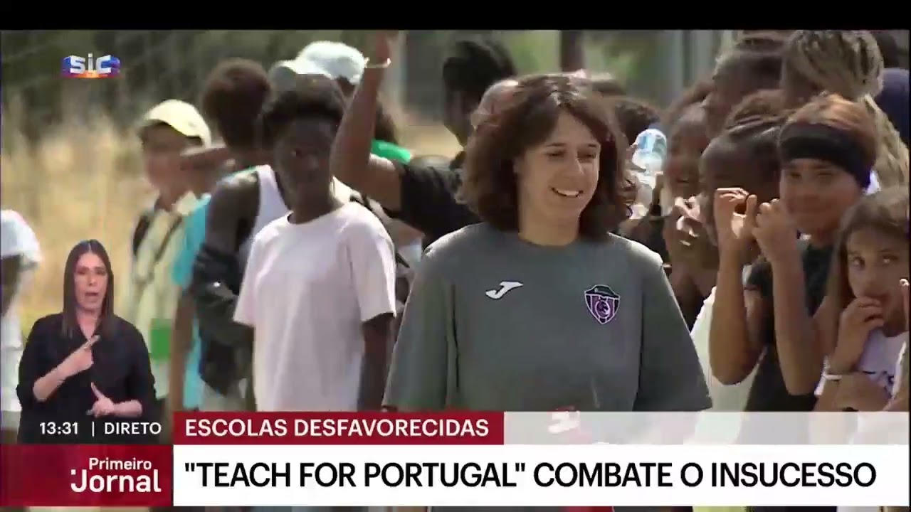 Reportagem SIC Teach For Portugal Baixa da Banheira