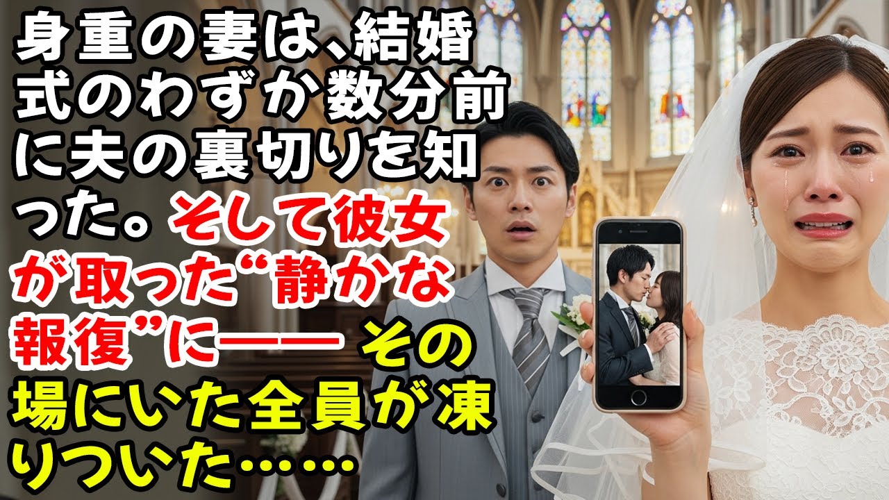 身重の妻は、結婚式のわずか数分前に夫の裏切りを知った。そして彼女が取った“静かな報復”に――その場にいた全員が凍りついた……
