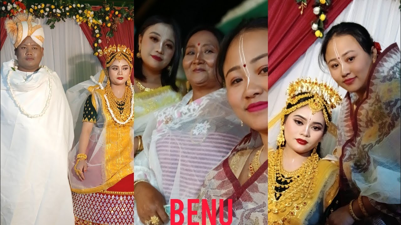 Benu weds Amarjit👰🤵‍♂ #memory for wedding #echan mou vlog