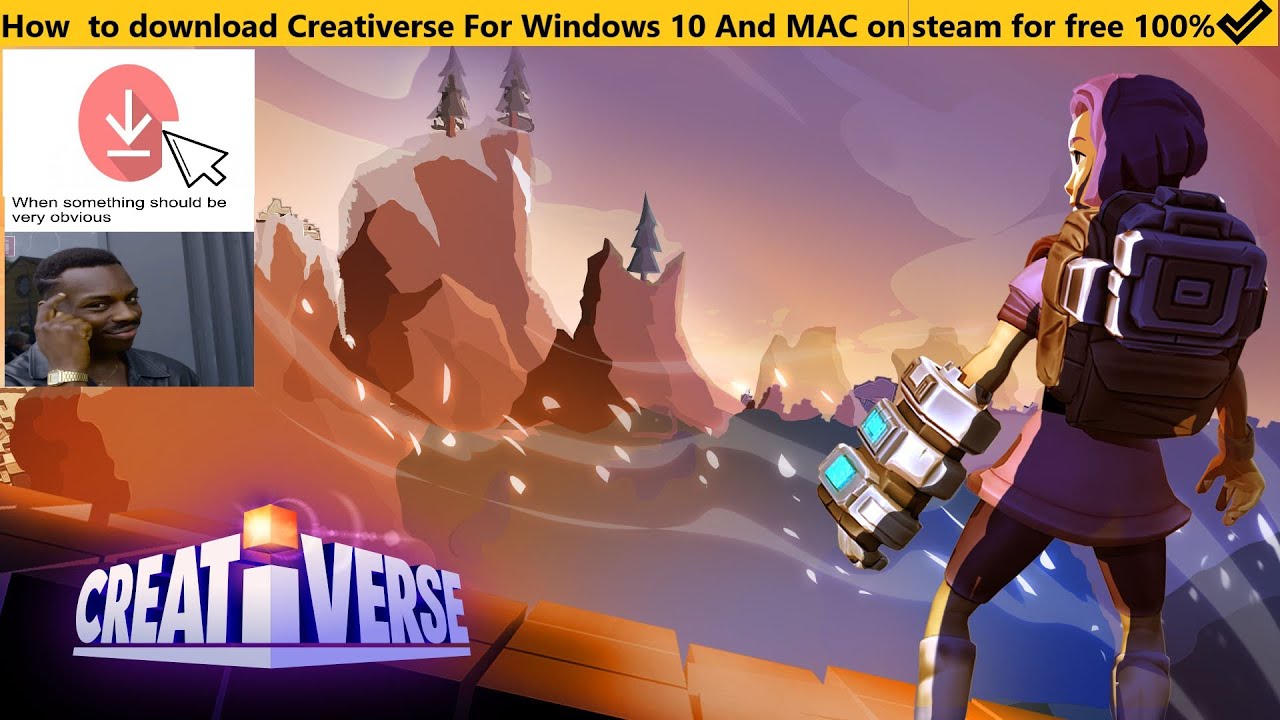 HOW TO DOWNLOAD CREATIVERSE ON PC 100% FREE