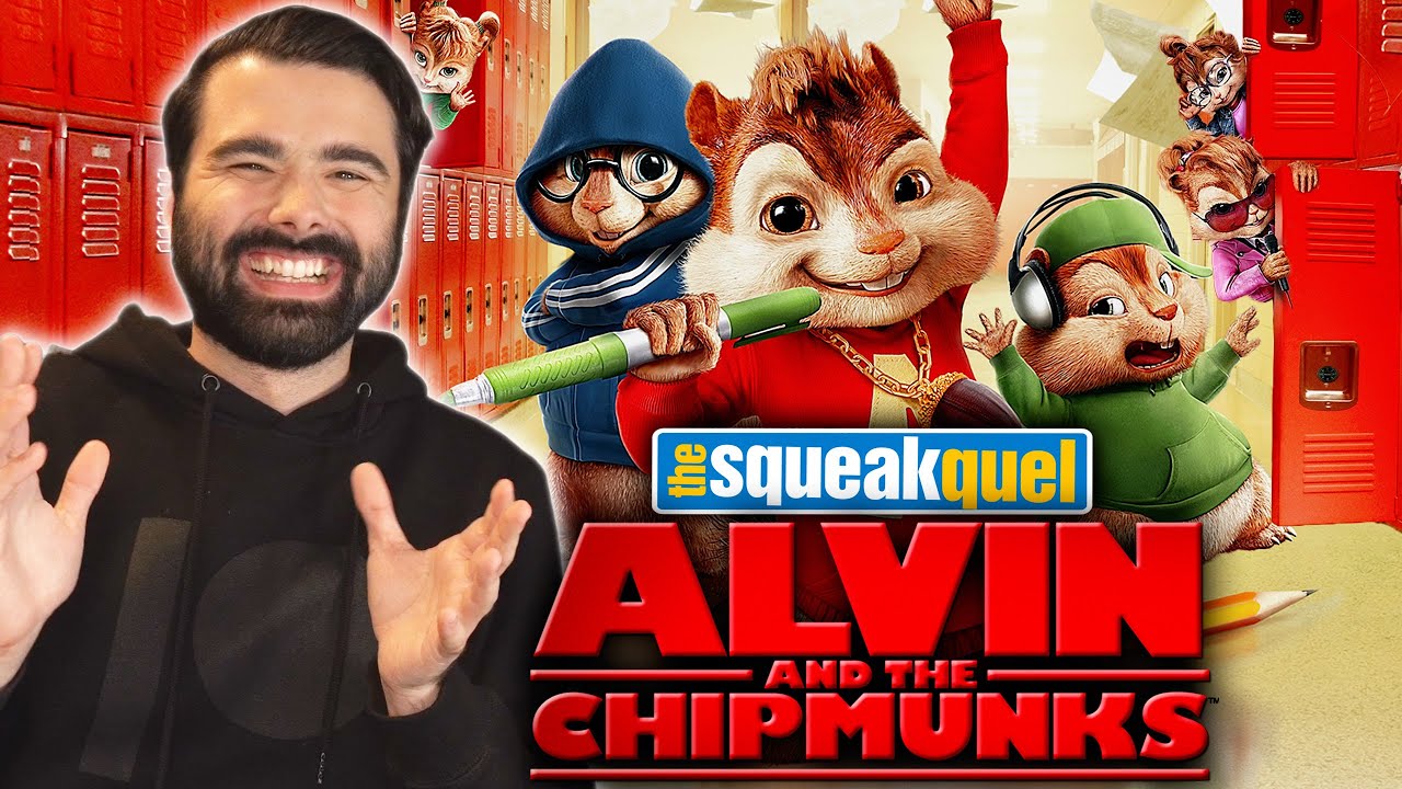 СИКВЕЛ «ЭЛВИНА И БУРУНДУКОВ» ЕЩЁ БЕЗУМНЕЕ! Реакция на фильм «Писквел» при первом просмотре