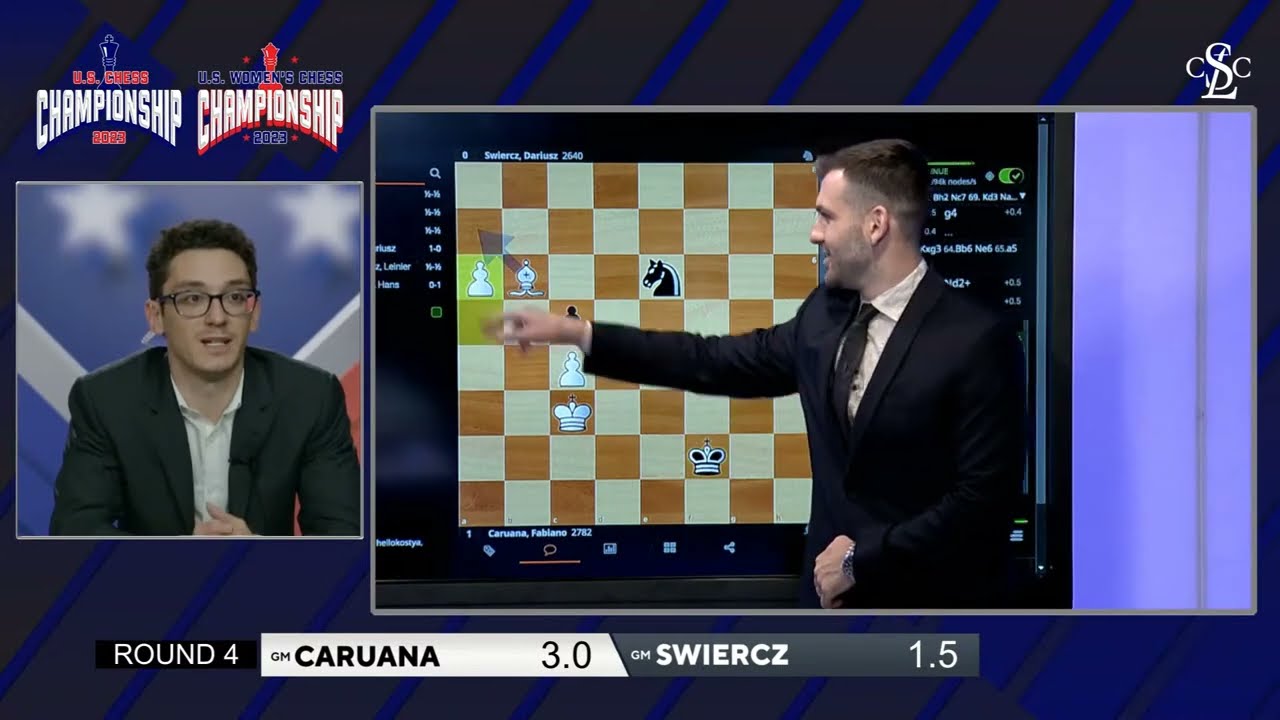Caruana’s Precise Endgame Theft! | R4 #USChessChamps