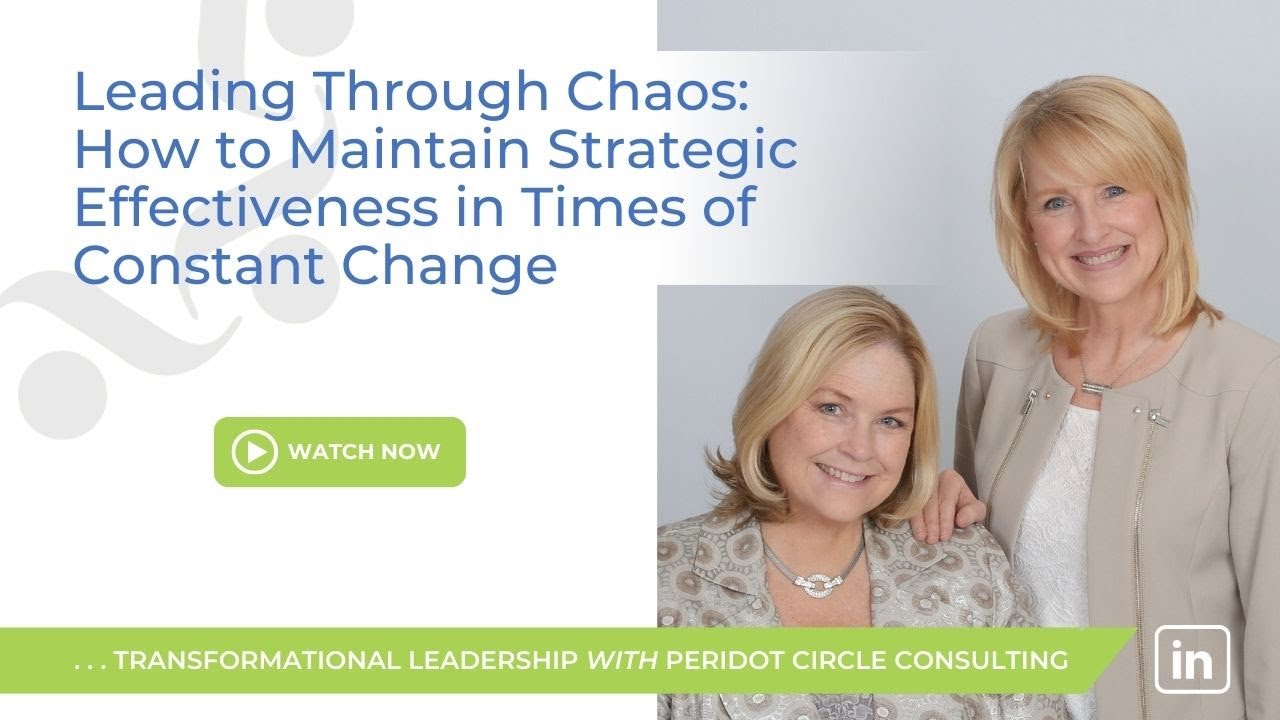 028 Leading Through Chaos: How to Maintain Strategic Effectiveness in Times of Constant Change