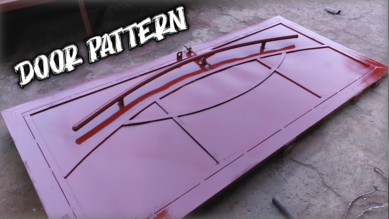 Door Pattern Gate Design || iron gate || metal front main gate design