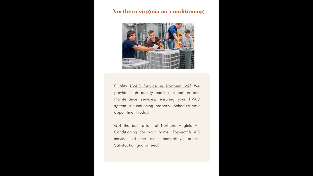 AC maintenance services fairfax va