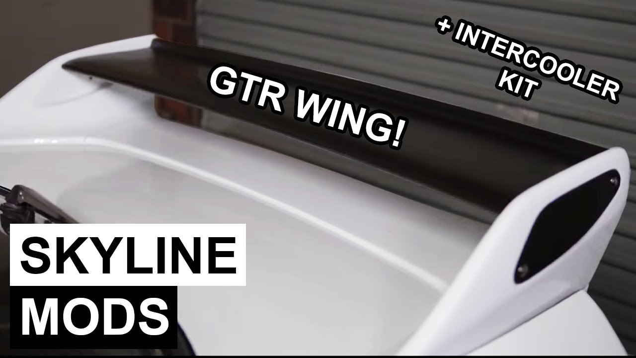 New GTR Wing & Intercooler Piping for our R33 Skyline | Lemon 2 Lambo