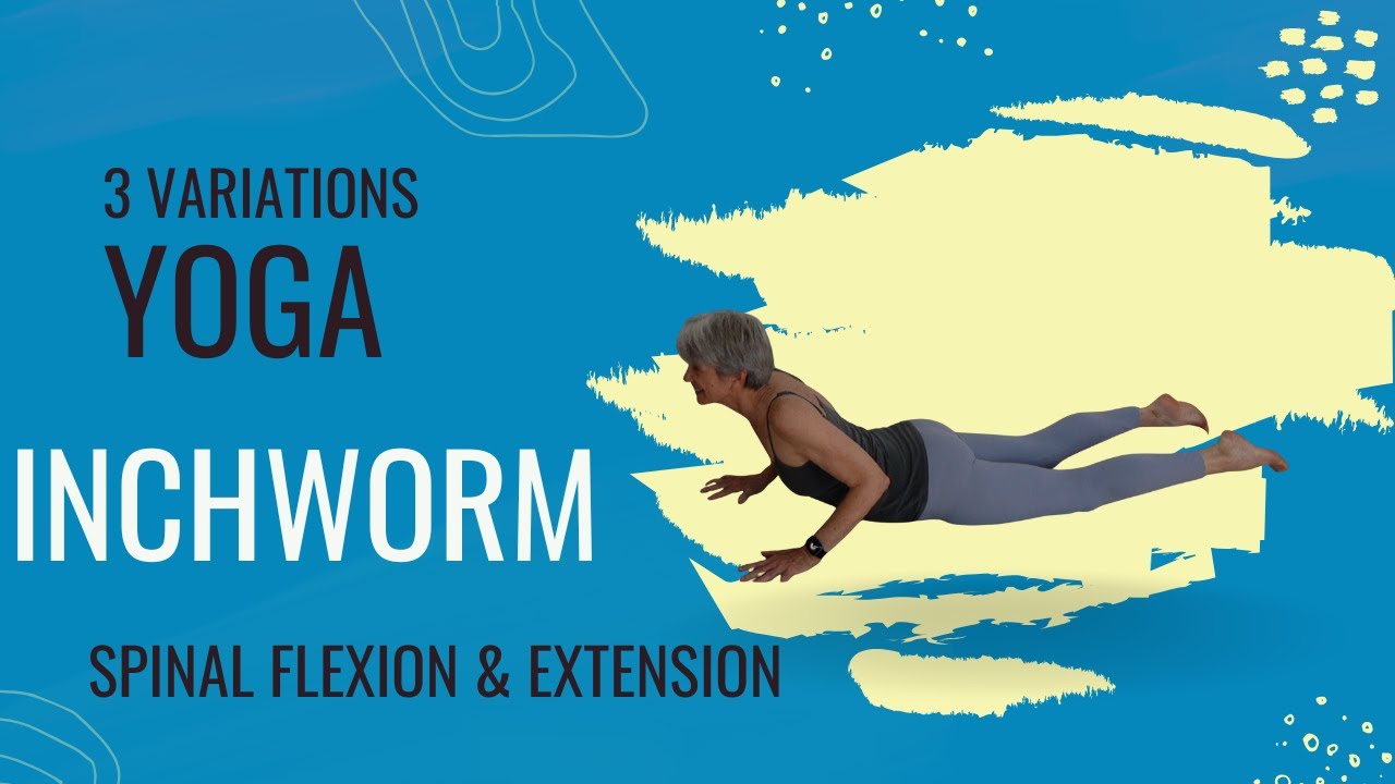Full spinal mobility: 3 Inchworm movements | Yoga with Rita - Fulcrum Blu