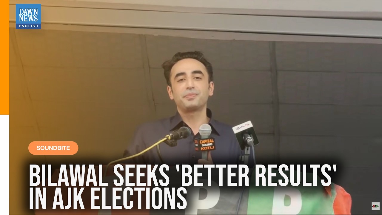 Bilawal Seeks 'Better Results' in Upcoming AJK Elections as PPP Hopes to Form Govt 