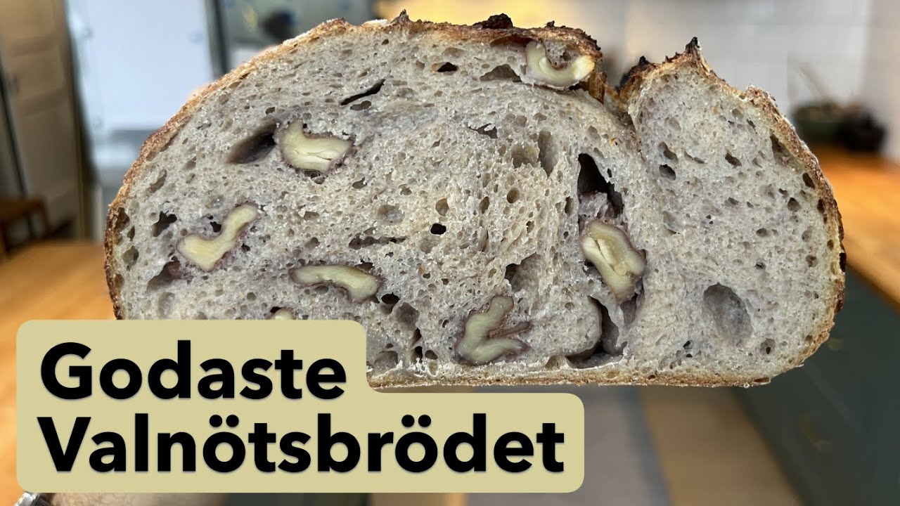 Valnötsbröd på Surdeg: Ett Enkelt Recept (Steg för Steg)