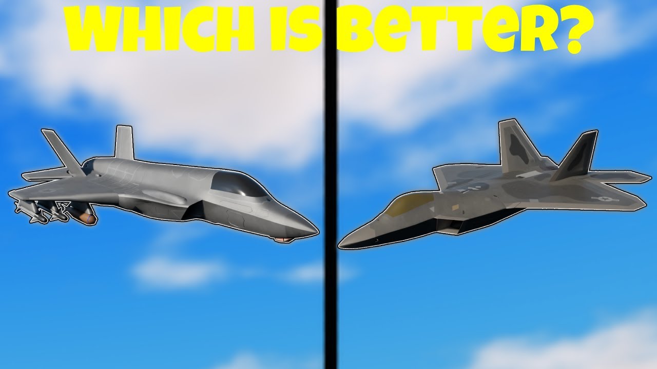 F35 vs F22 (War Tycoon)