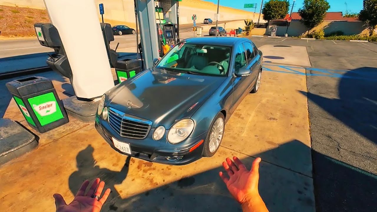 DAILY DRIVING A $3K 2008 Mercedes-Benz E350 | Luxury POV ASMR
