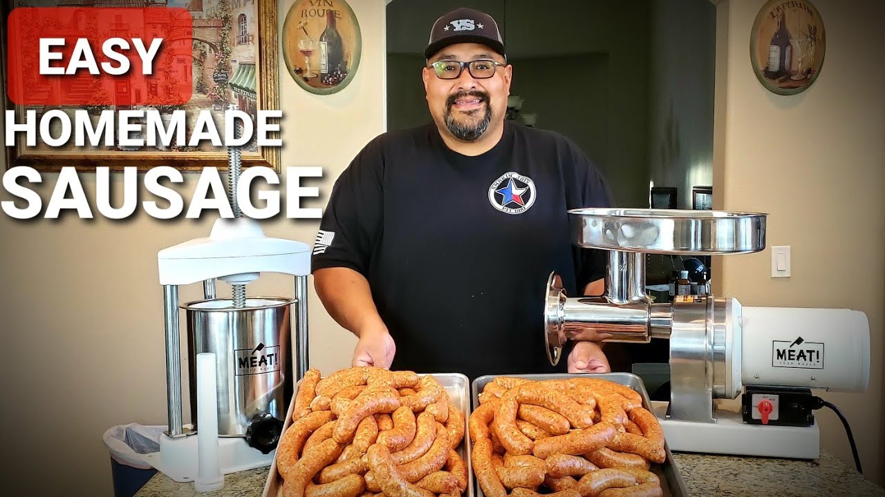 How To Make Sausage For Beginners - Easy Homemade Sausage