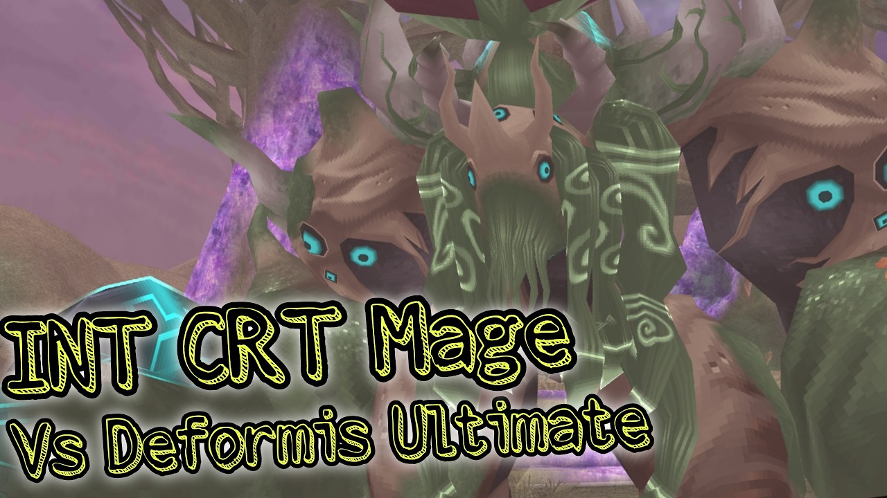 [Toram Online] INT CRT Mage Vs Deformis Ultimate