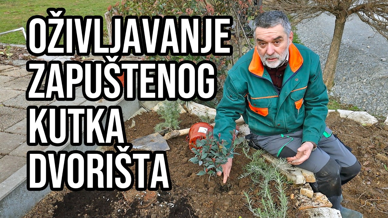 Oživljavanje zapuštenog kutka dvorišta