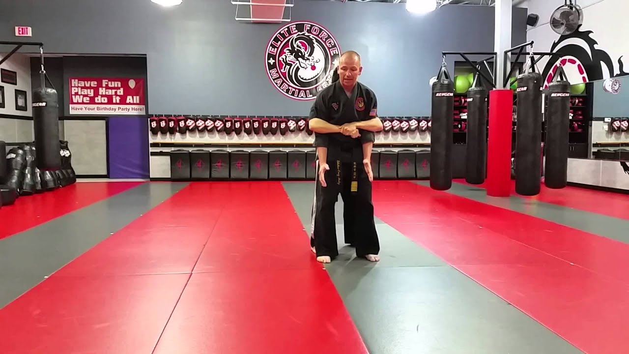 Back Bear Hug Self Defense BJJ Techniques