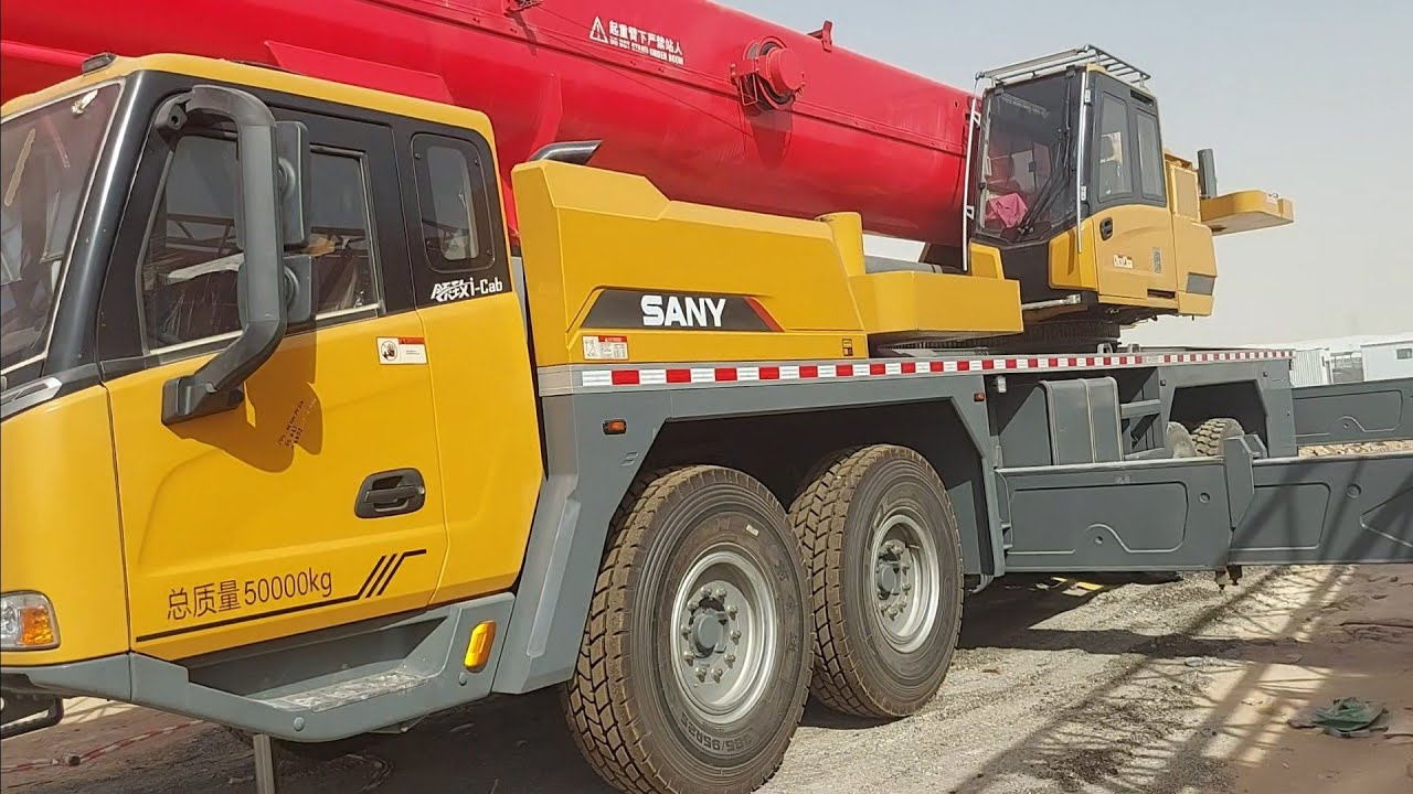 SANY STC1000C5-8 100ton mobile crane 2024 model. part 1