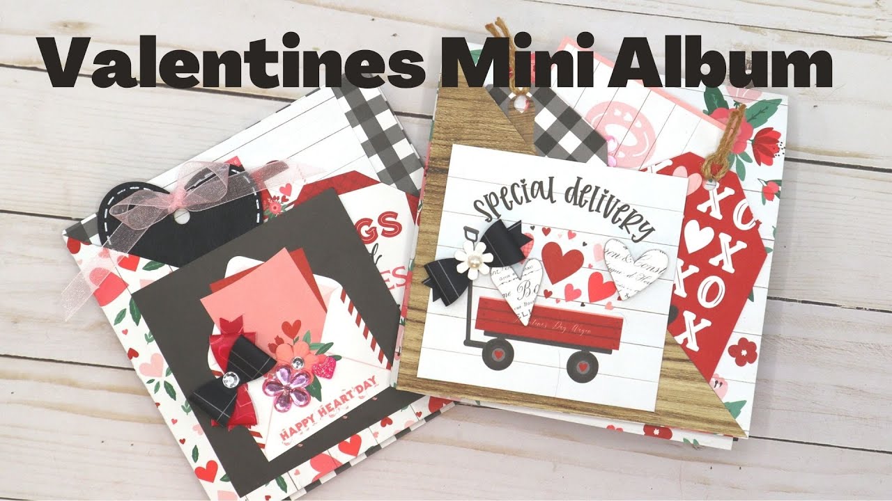 One Sheet Wonder Valentines Mini Album
