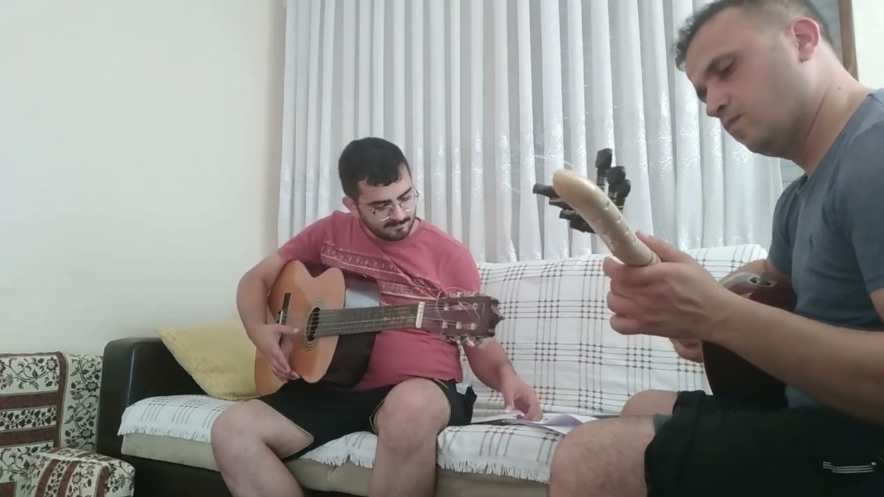 Güle Yel Değdi #yenişarkı #saz #gitar #ilk #deneme#müzik #türküler 