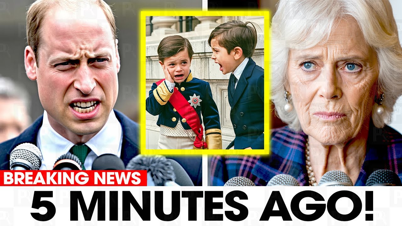 William STRIPS Royal Title After Camilla&rsquo;s Granddaughter CAUGHT Bullying Prince Louis BADLY