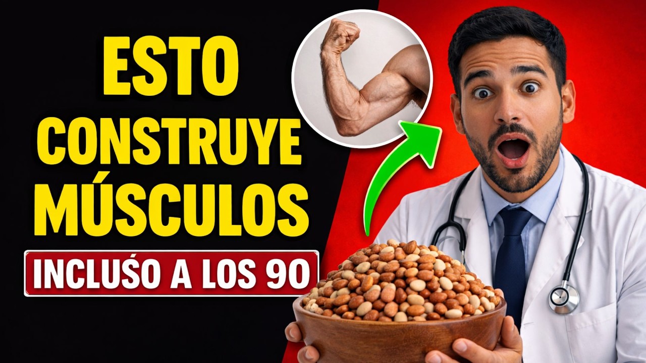 ¡Después de los 70, ESTA proteína vegetal desarrolla los músculos mejor que los huevos!