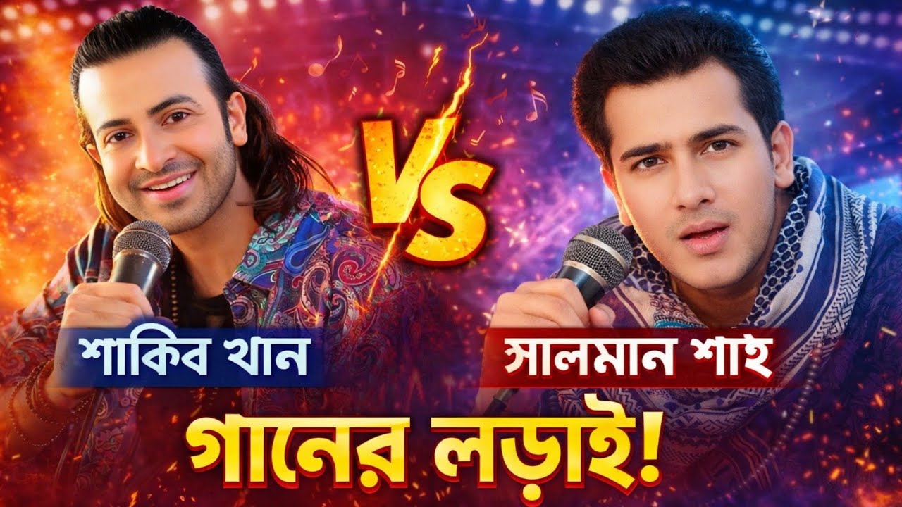 শাকিব খান VS সালমান শাহ গানের লড়াই কে সেরা❓Shakib Khan VS Salman Shah | Tomake Chai | Priyotoma