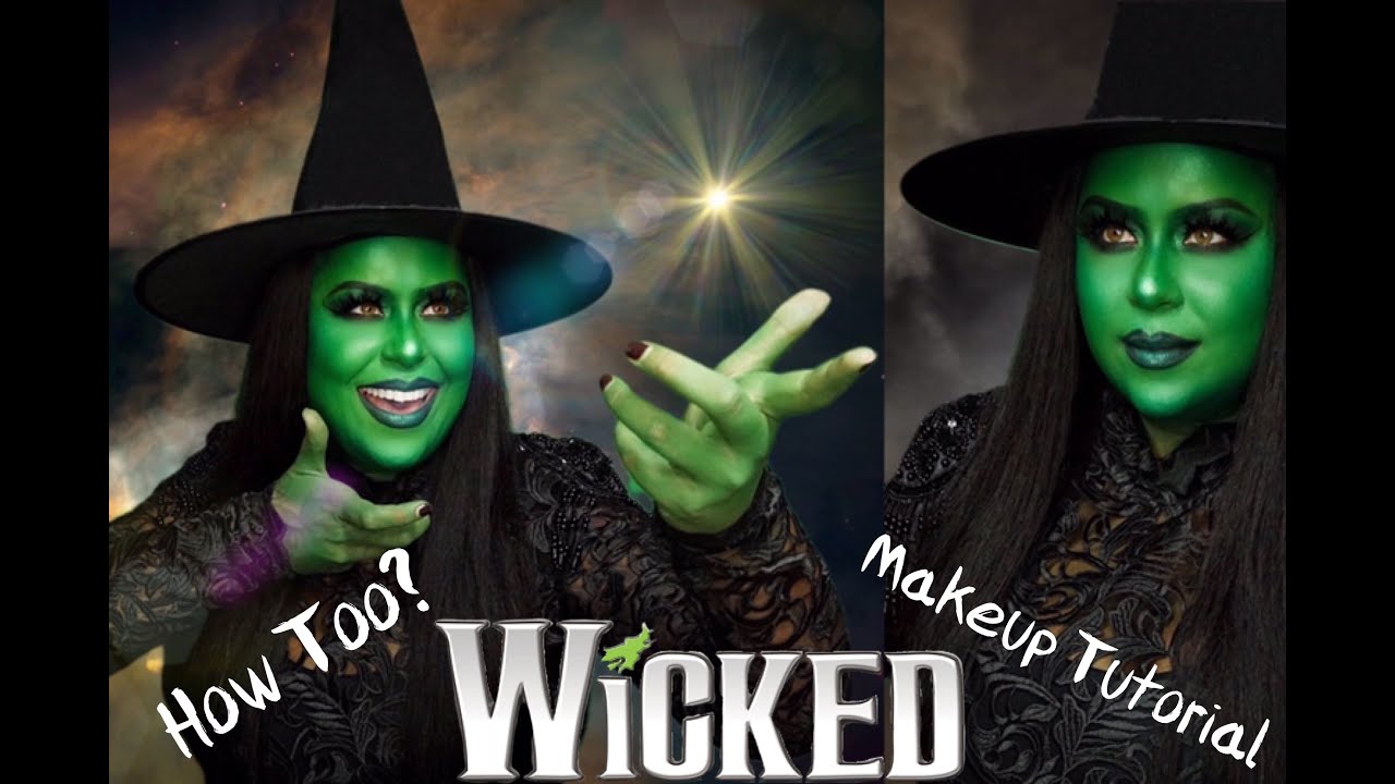ELPHABA MAKEUP TUTORIAL | TheNicholeRay
