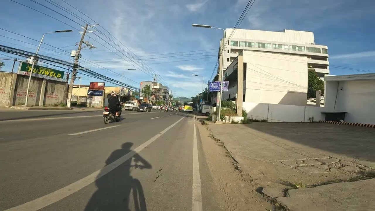 Morning Rush Hour Bike Tour 4K | Mandaue City Cebu Philippines 🇵🇭 PART 8